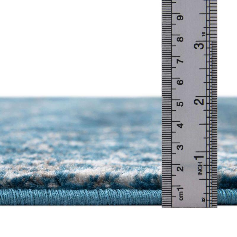 Unique Loom 2' 2 x 3' 0 Sofia Casino Blue Area Rug