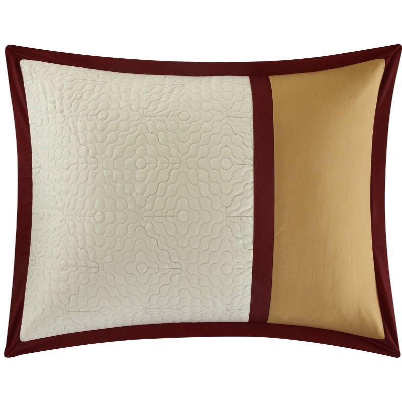 Nanshing America, Inc Angellyna 10 Piece Medallion Print Comforter Set