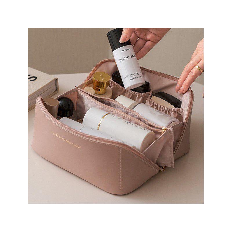 Multitasky - Deluxe Travel Cosmetics Organizer Bag Blush Pink