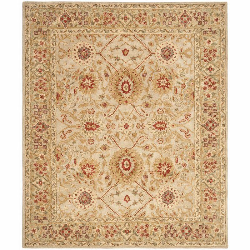 Anatolia AN516 Hand Tufted Indoor Area Rug - Grey Beige/Sage - 8'x10' - Safavieh