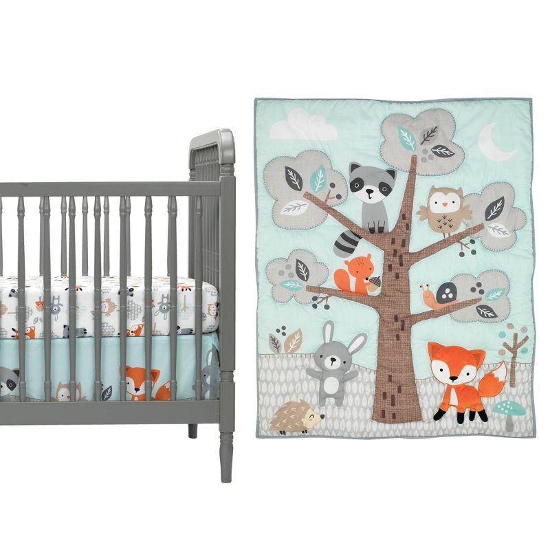 Bedtime Originals Woodland Friends 3 Piece Crib Bedding Set