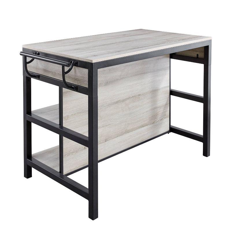 Carson Counter Kitchen Table Driftwood/Gray - Steve Silver Co.