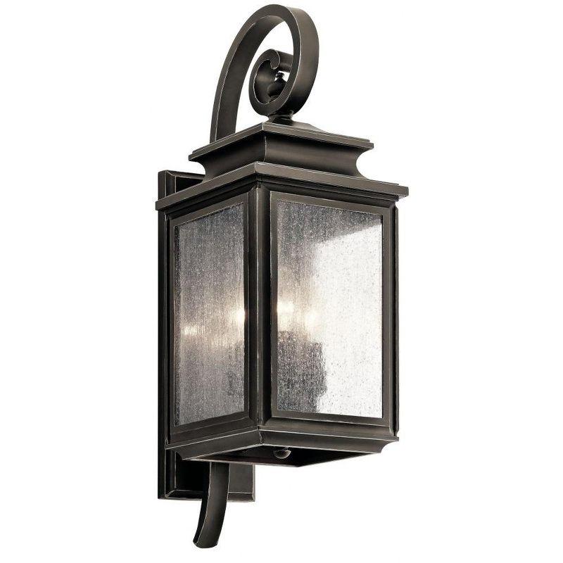 Olde Bronze 22" Traditional Outdoor Wall Lantern