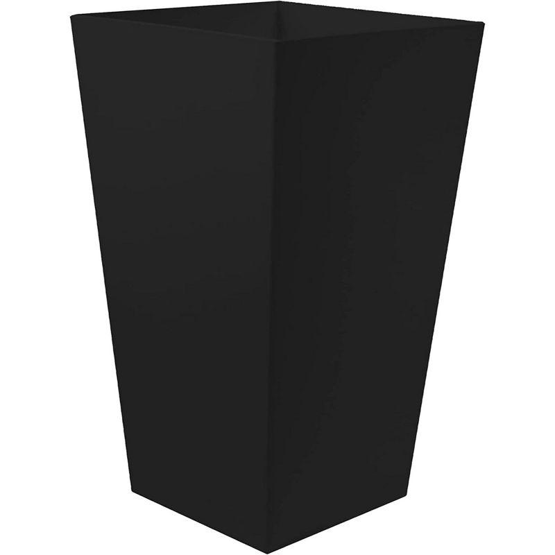 Finley Modern 20-in Recycled Plastic Indoor/Outdoor Square Vertical Planter