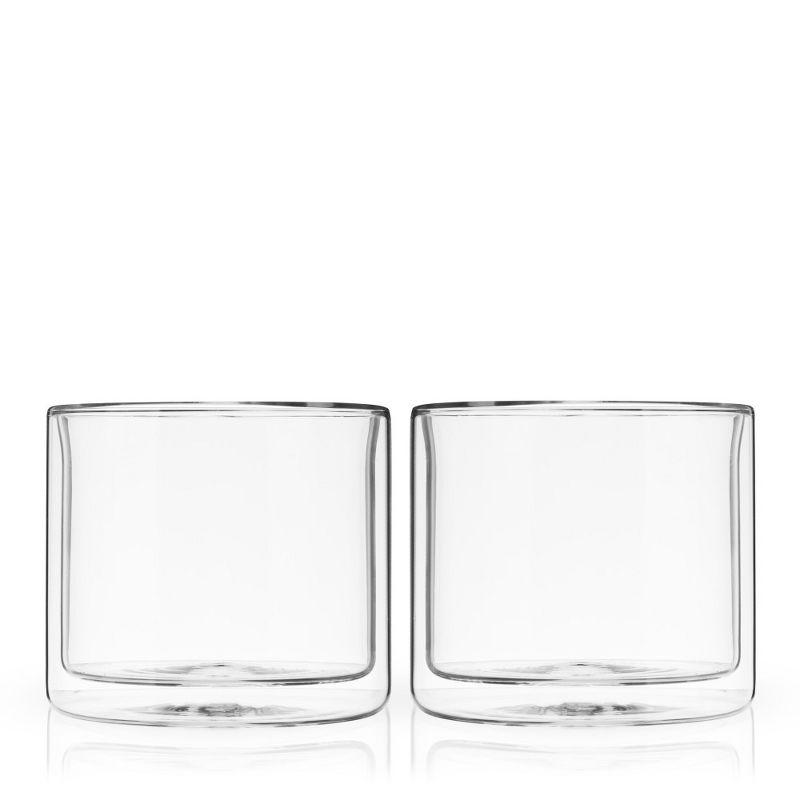 Double Walled Old Fashioned Glasses