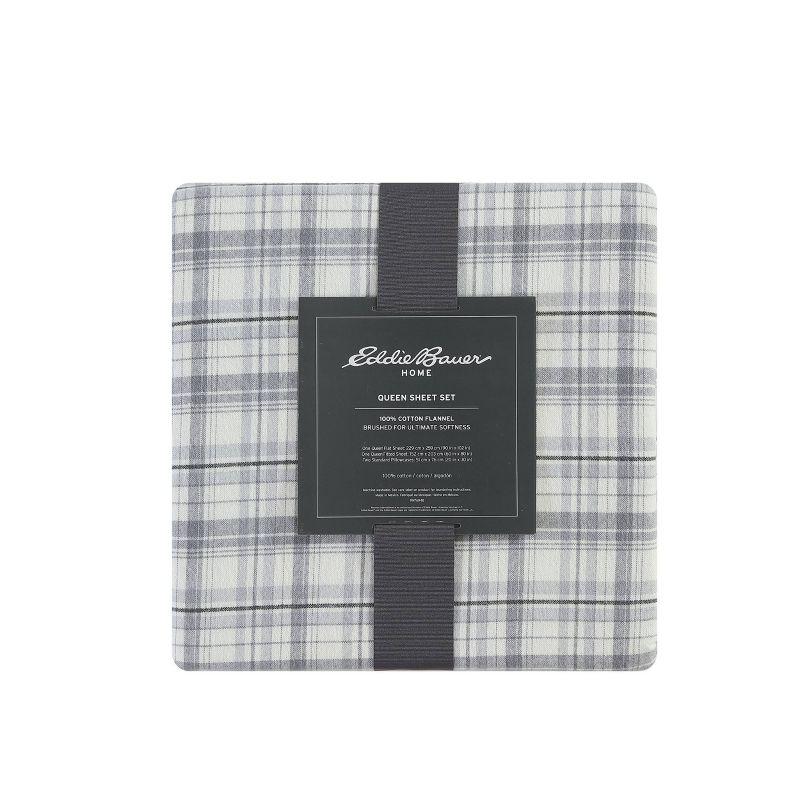 Patterned Flannel Sheet Set - Eddie Bauer