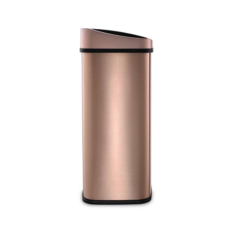 NineStars Nine Stars 13.2 Gallon Stainless Steel Motion Sensor Trash Can