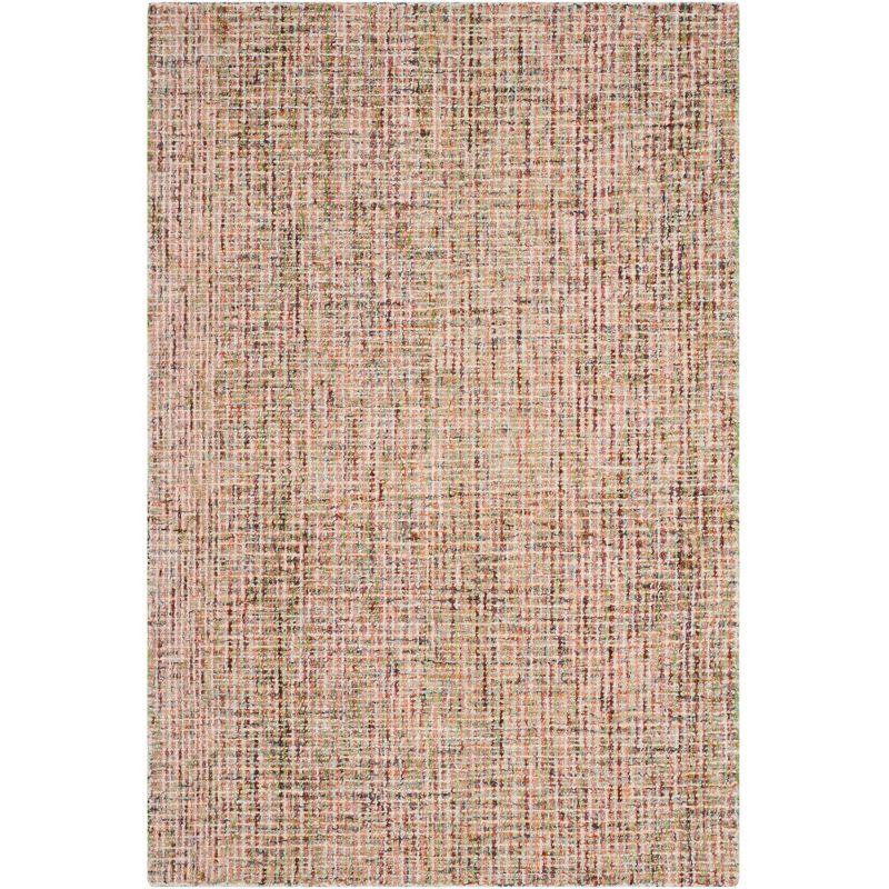 Abstract ABT468 Hand Tufted Indoor Area Rug - Gold/Blue - 5'x8' - Safavieh
