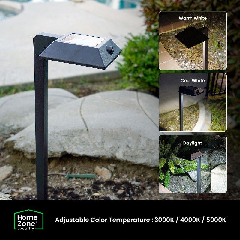 Home Zone Security Low Voltage Solar Powered Integrated LED Pathway Light