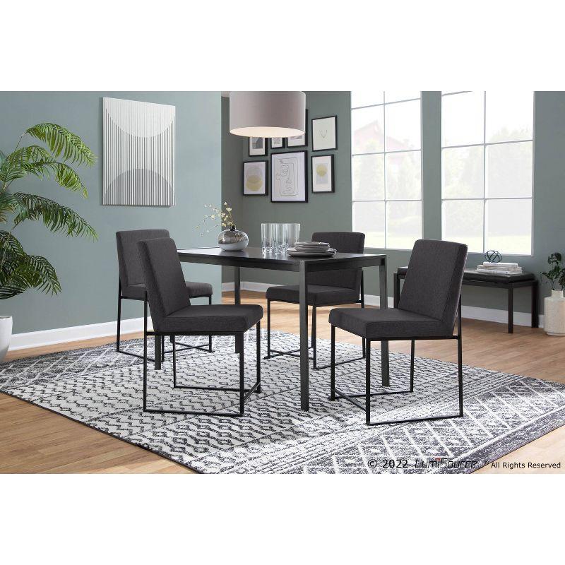 Set of 2 High Back Fuji Dining Chairs