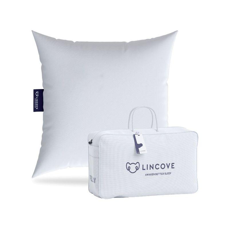 Lincove 20" White Cotton Down-Alternative Pillow Insert