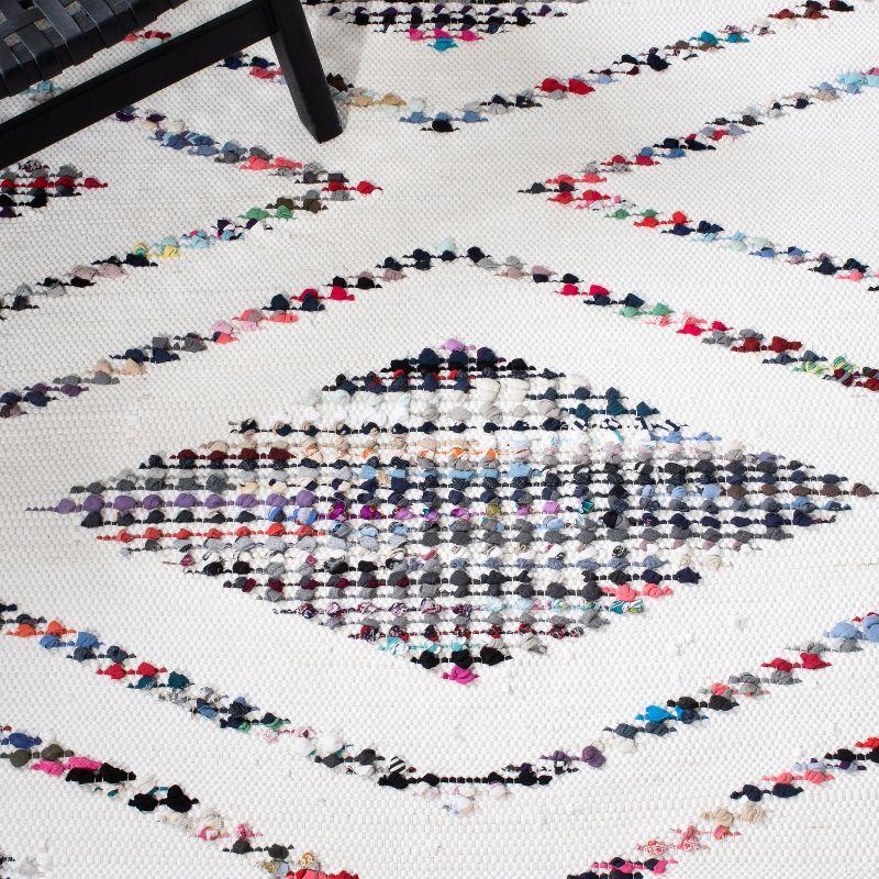 Montauk MTK816 Hand Woven Area Rug - Ivory/Black - 8'x10' - Safavieh.