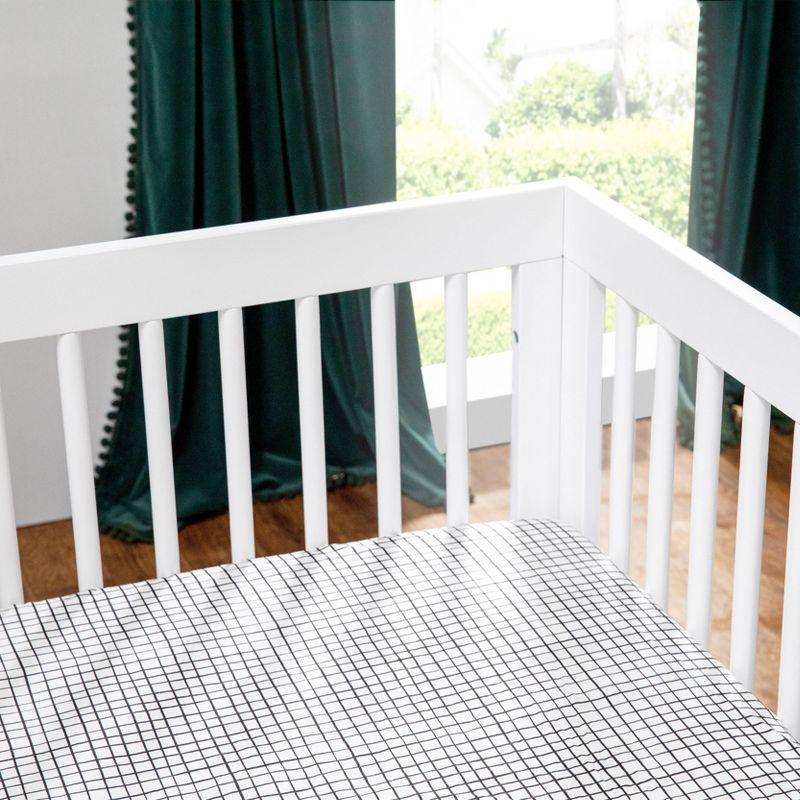 Babyletto Hudson 3-in-1 Convertible Crib with Toddler Rail