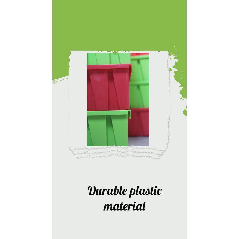 Rebrilliant Rebrilliant Plastic Decorative Bin (Set of 6)