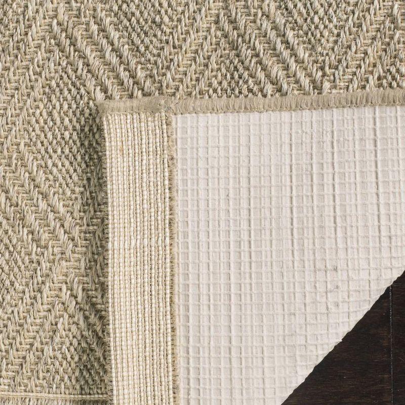 Palm Beach PAB351 Jacquard Weave Indoor Area Rug - Sand - 5'x8' - Safavieh.