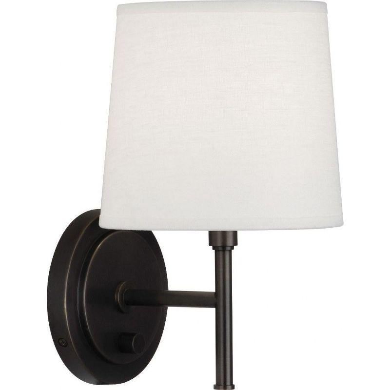 Robert Abbey Bandit Solid Brass Plug-in Armed Sconce