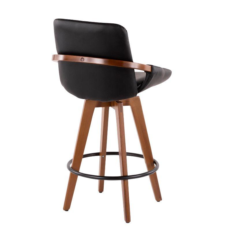 26" Cosmo Mid-Century Modern Counter Height Barstool - LumiSource