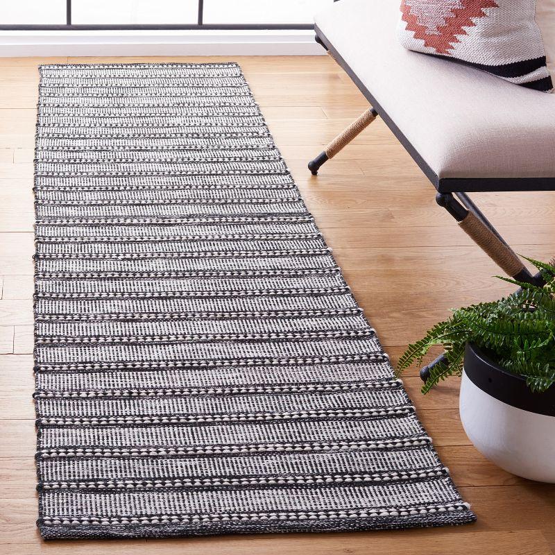 Kilim Flatweave Striped Rug