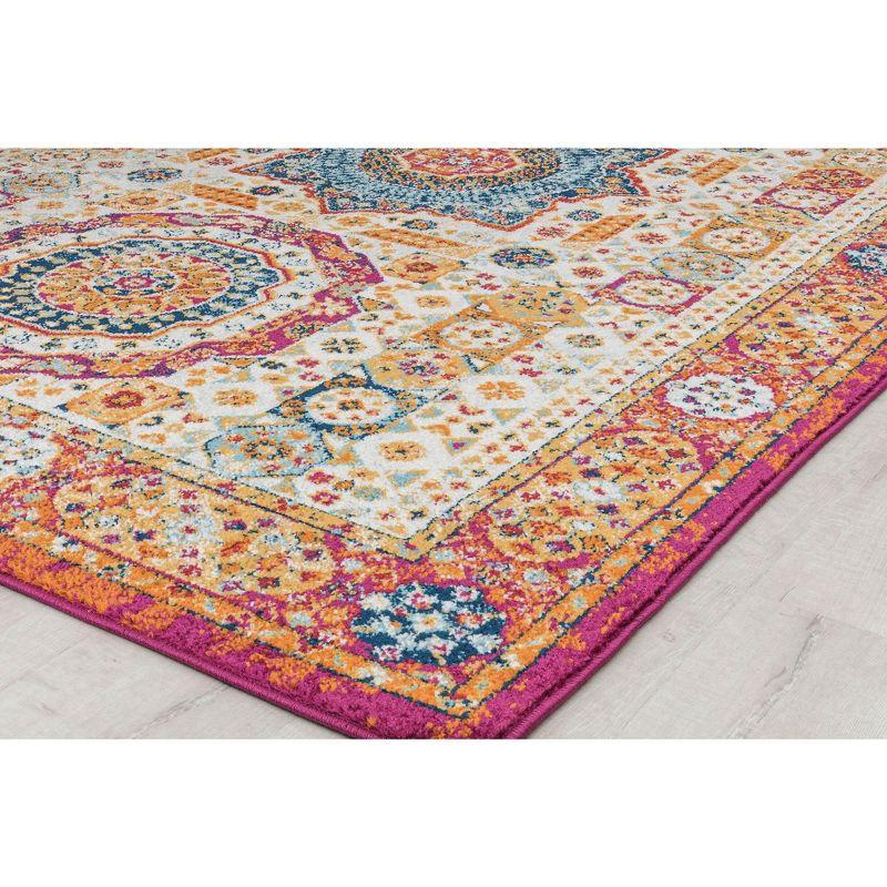 Rugs America Harper Abstract Vintage Area Rug