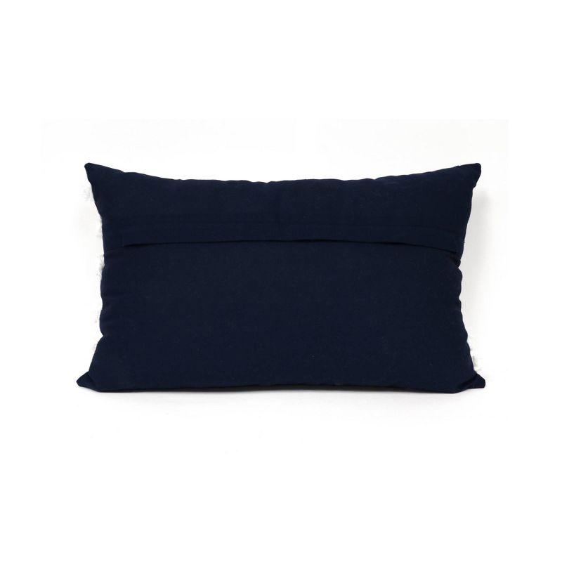 100% Cotton Lumbar Rectangular Pillow Cover & Insert