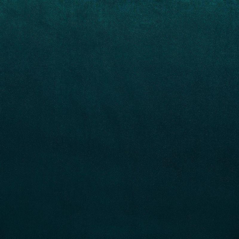 Set of 2 (84"x54") Velvet Back Tab Light Filtering Window Curtain Panels Teal - Exclusive Home: Polyester, Plain Weave