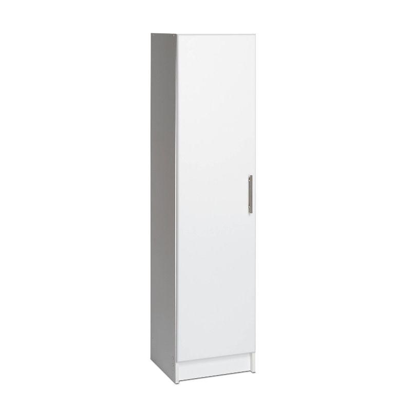 112" Elite with 9 Storage Cabinet Set White - Prepac: Laminated Composite Wood, Adjustable Shelves