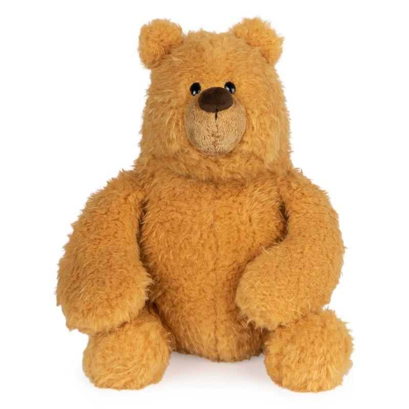 Classic Brown 11" Plush Teddy Bear with Squishy Paws