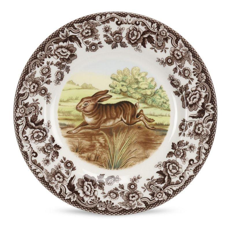 Spode Woodland Rabbit 8" Ceramic Salad Plate