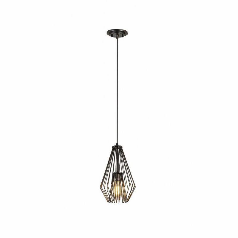 Z-Lite Quintus 1 - Light Pendant in  Plated Bronze