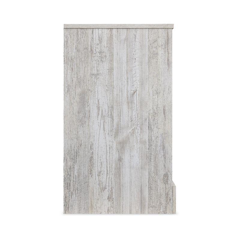 Signature Design by Ashley Casual Paxberry 6 Drawer Dresser, Whitewash