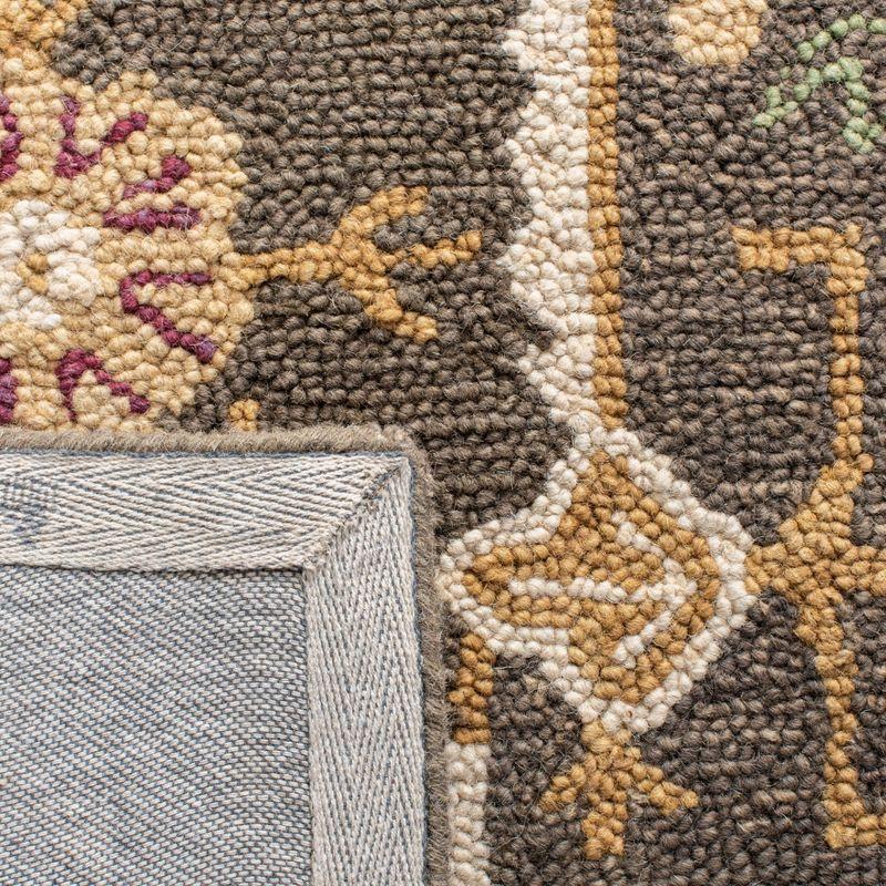 Roslyn ROS535 Hand Tufted Area Rug - Sage/Ivory - 4'x6' - Safavieh.