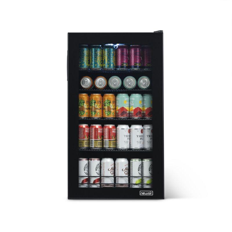 Newair Newair Custom Designed Freestanding 126 Can Beer Fridge with SplitShelf