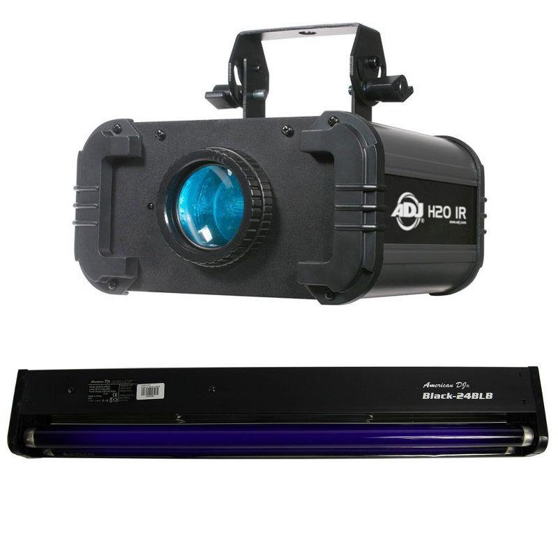 Black LED Water Flowing Effect Projector with Strobe