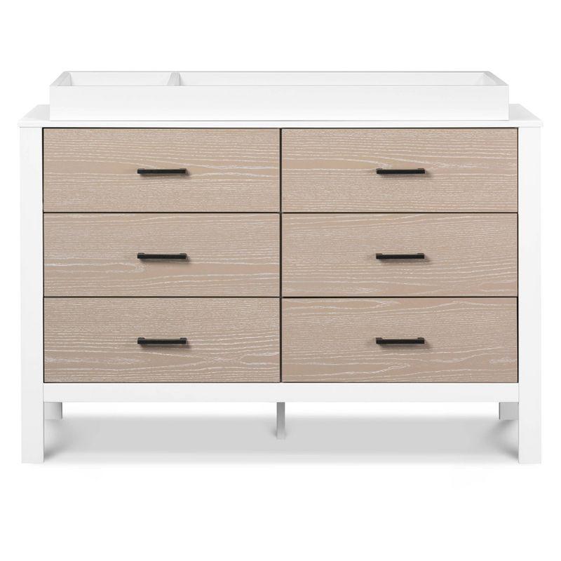 Coastwood White 6-Drawer Farmhouse Nursery Dresser