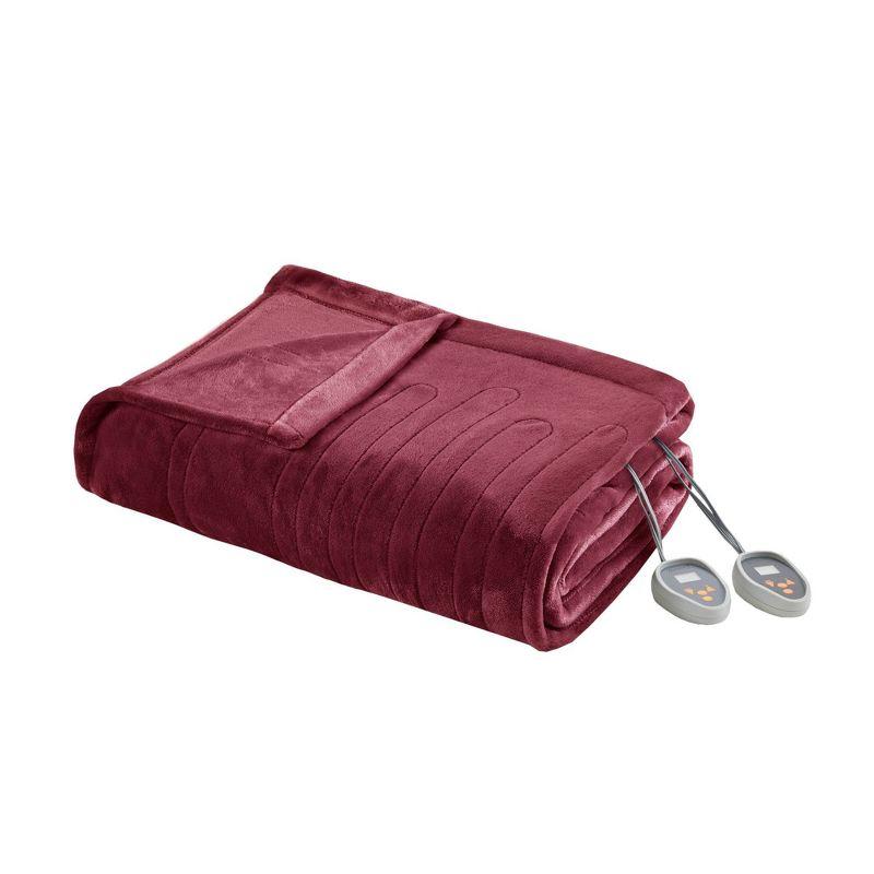 Plush Electric Heated Bed Blanket - Beautyrest