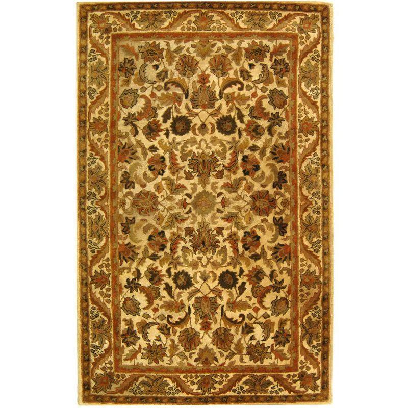 Antiquity AT52 Hand Tufted Indoor Area Rug - Gold - 4'x6' - Safavieh