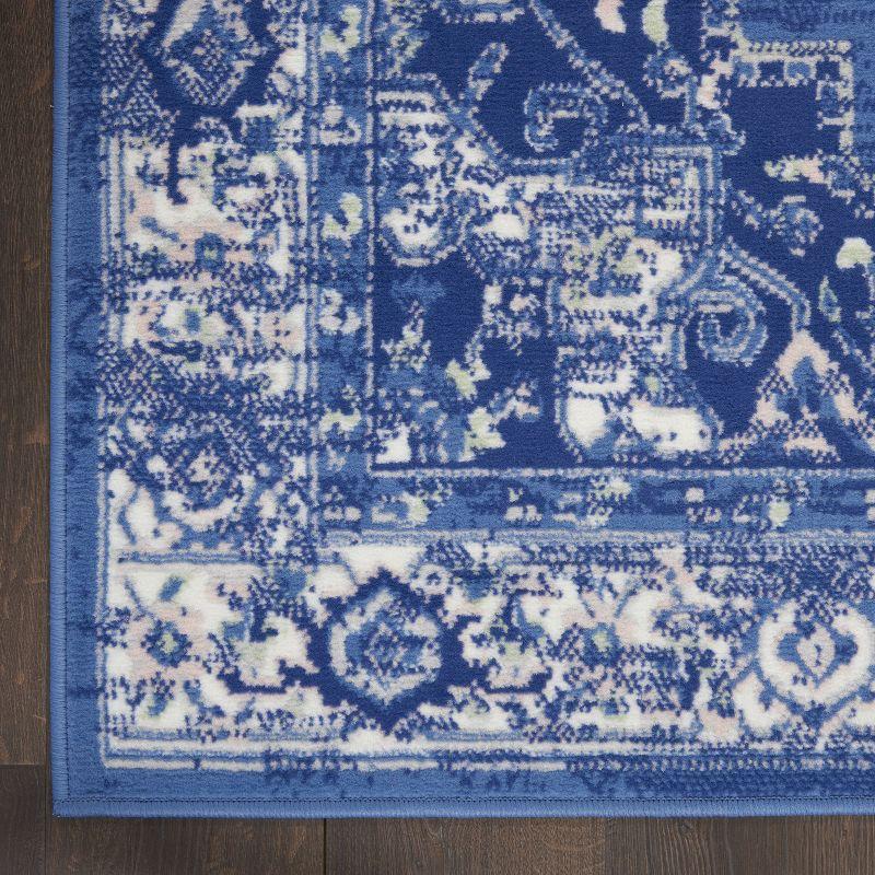 Nourison Whimsicle WHS03 Indoor only Area Rug - Navy 6' x 9'