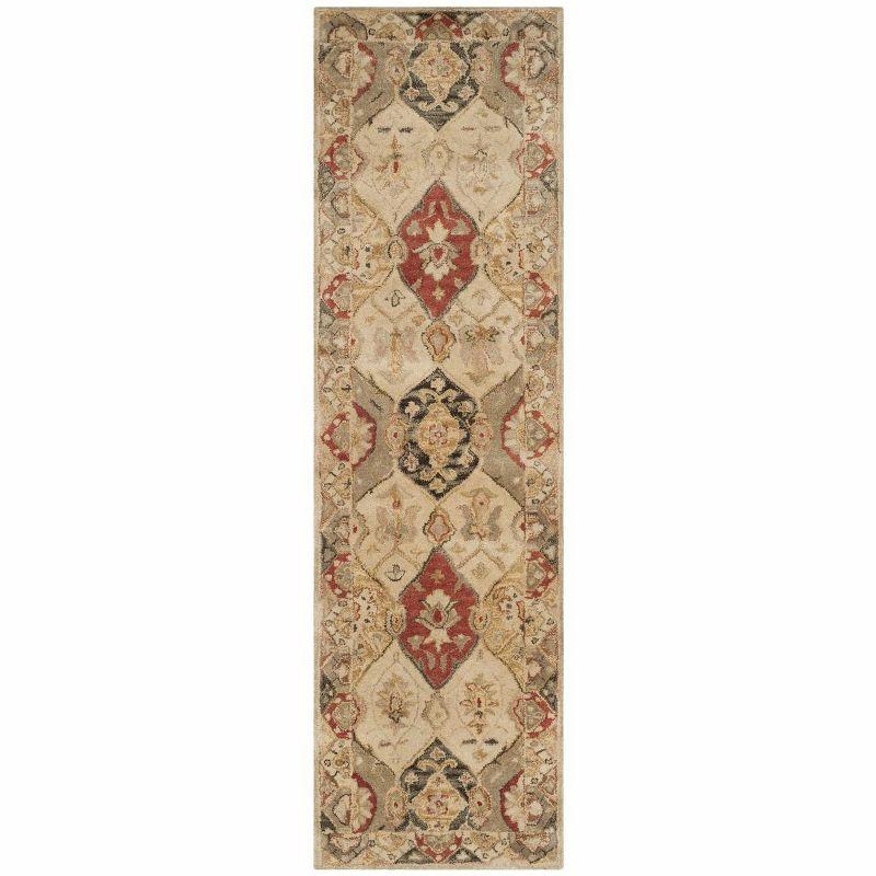 Antiquity Oriental Handmade Tufted Wool Beige Area Rug