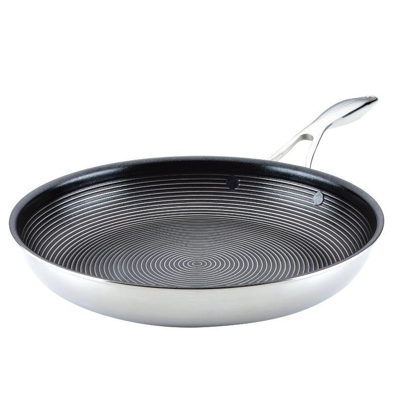 Circulon 12.5-Inch Stainless Steel Nonstick Frying Pan with SteelShield