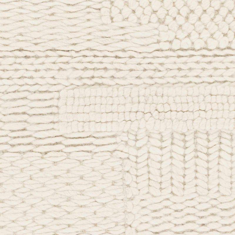 Hauteloom Cypress Cream Textured Wool Rug