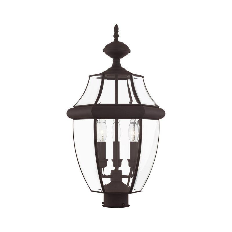 Livex Lighting Monterey 3 - Light Lantern in  Bronze