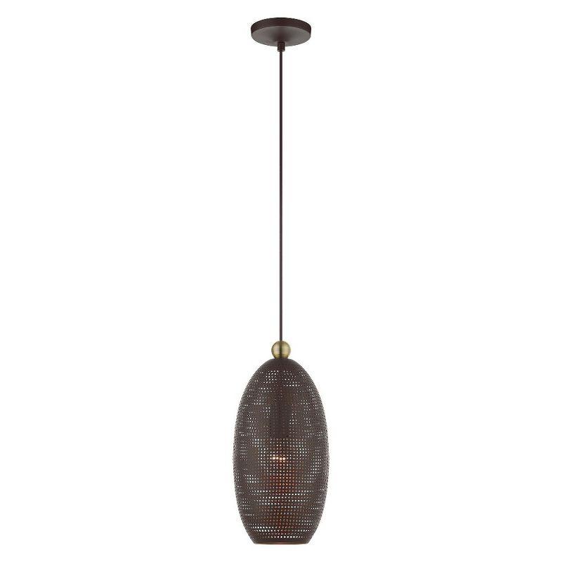 Livex Lighting Dublin 1 - Light Pendant in  Bronze