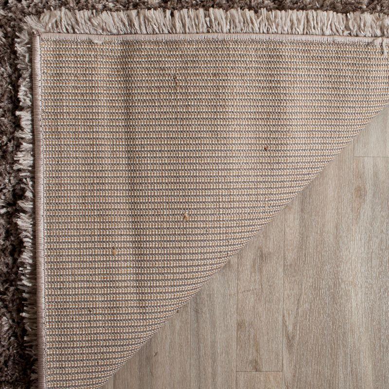 Indie Shag SGI320 Power Loomed Accent Rug - Mushroom - 3'x5' - Safavieh.