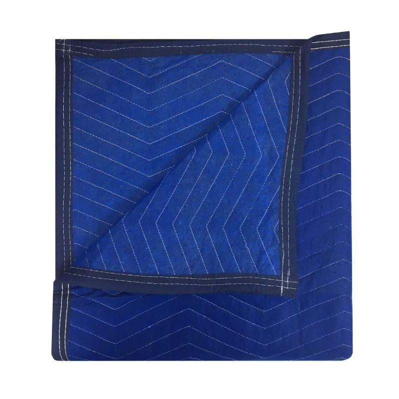 UBMOVE 6 Pack of Blue Economy Moving Blanket 72" x 80",  43 lbs./Doz