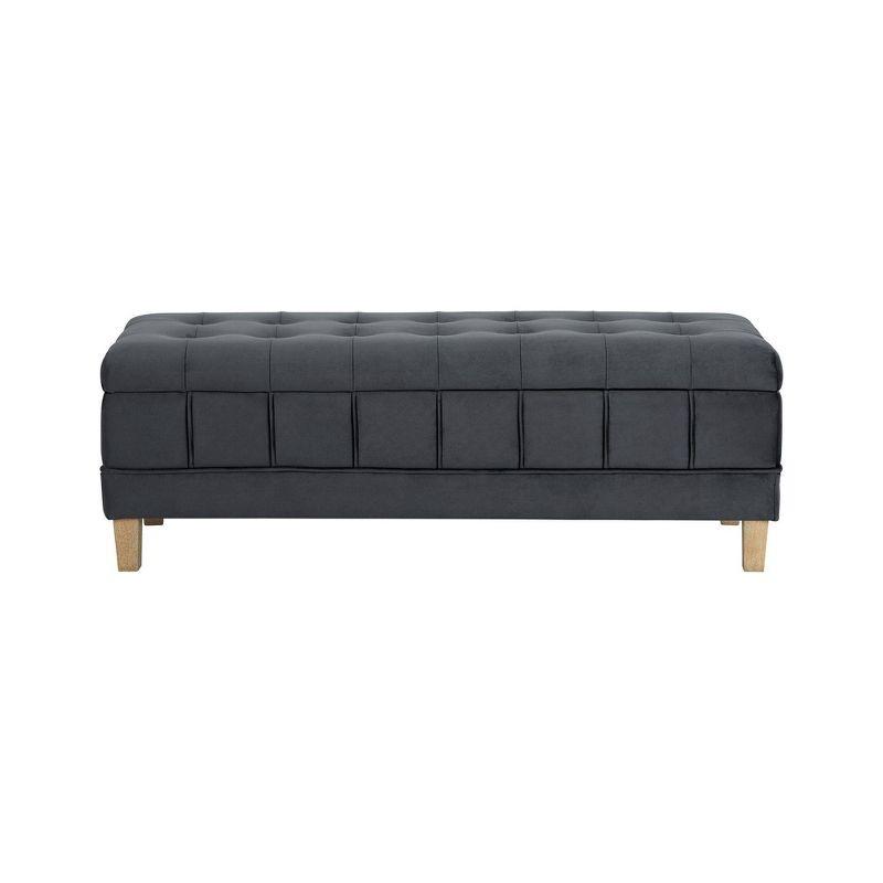 Gloria Velvet Ottoman