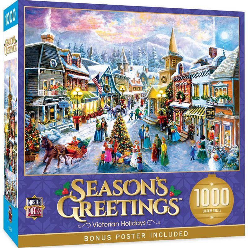 MasterPieces 1000 Piece Christmas Jigsaw Puzzle - Victorian Holidays