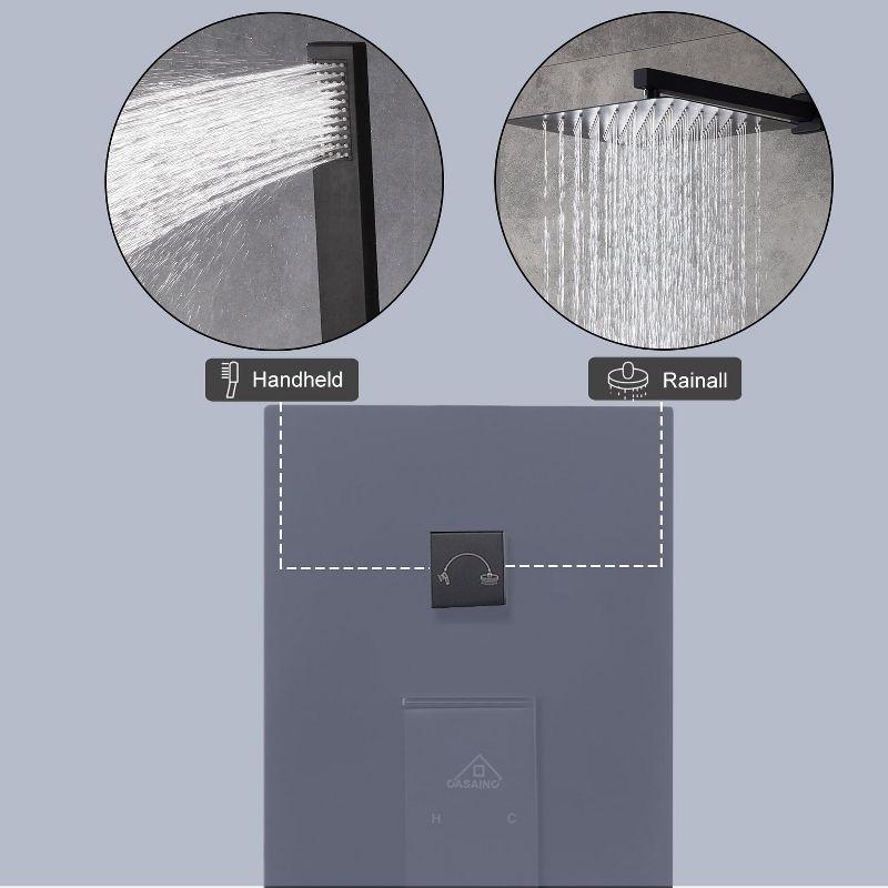 Pressure-Balanced (Temperature And Volume) All-In-One Kit with Rough in-Valve