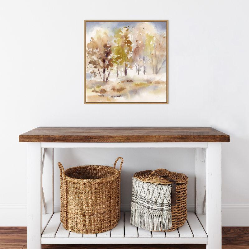 Amanti Art Autumn Grove by Katrina Pete Canvas Wall Art Print Framed 22-in. x 22-in.