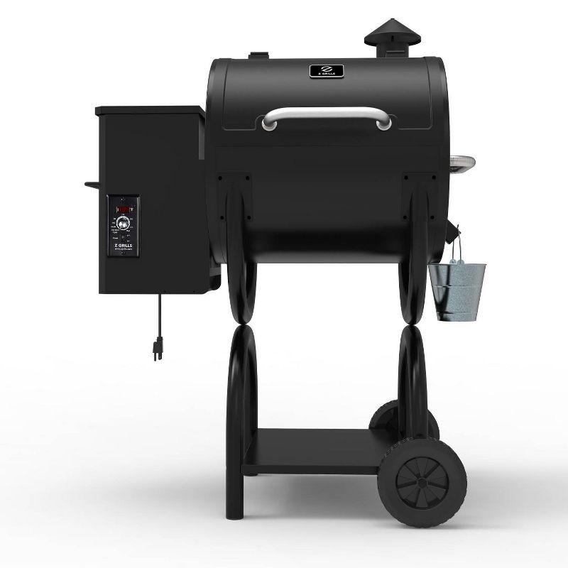 ZPG-550A Grills Wood Pellet Grill BBQ Smoker Digital Control - Black - Z Grills