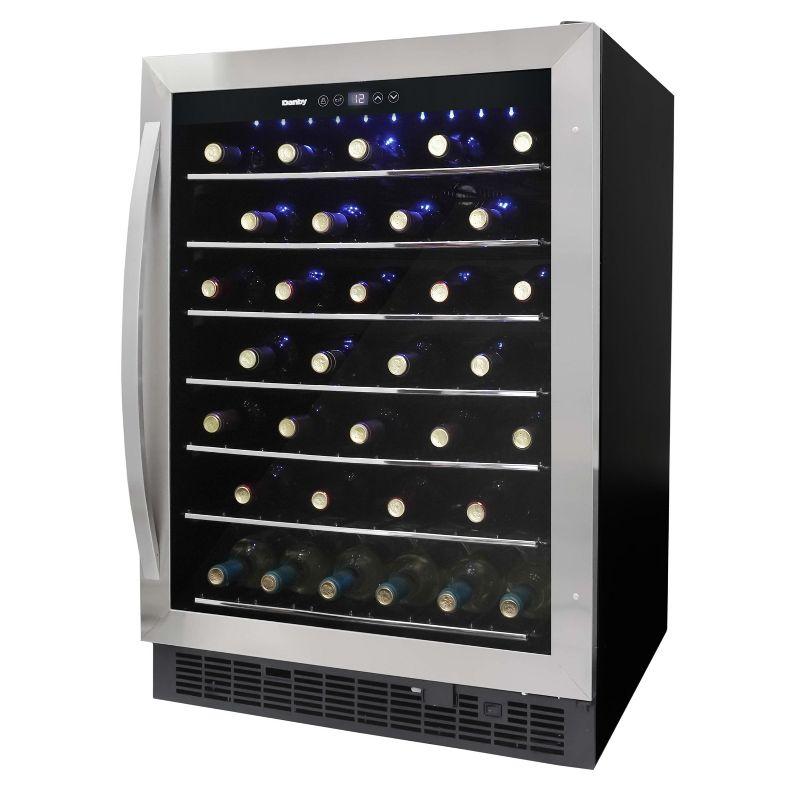 Danby Danby Single Zone 23.8'' Built-In 60 Bottle Wine Refrigerator with Reversible Door
